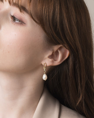 ピアス 淡水真珠 バロックパール U形 シルバー925 バロック パール 揺れる 真珠ピアス 真珠 ピアス パールピアス パール ピアス