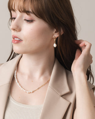 ピアス 淡水真珠 バロックパール U形 シルバー925 バロック パール 揺れる 真珠ピアス 真珠 ピアス パールピアス パール ピアス