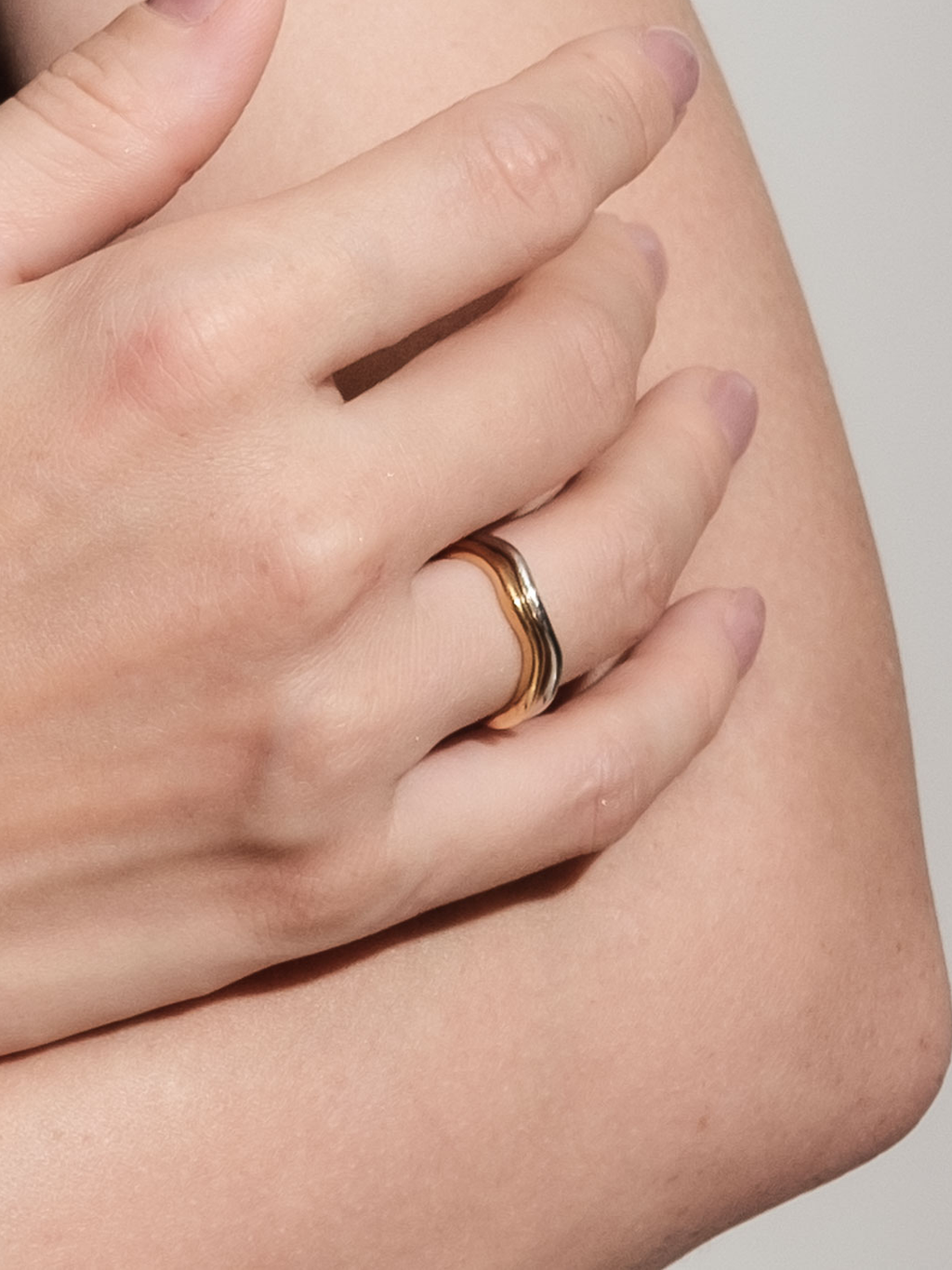 ウェーブリング シルバー・ウェーブ・リング | jojono