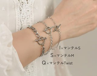 ステンレスブレスレット 14