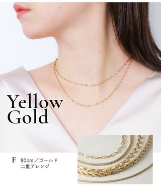 ロング ネックレスチェーン ステンレス