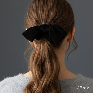 5色のリボンベロアシュシュ 3