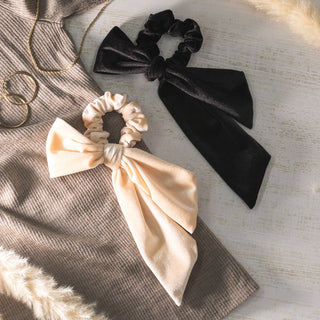 リボンベロアシュシュ