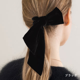 リボンベロアシュシュ 2