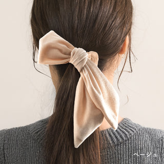 リボンベロアシュシュ 3