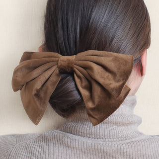 ビッグリボンベロアシュシュ