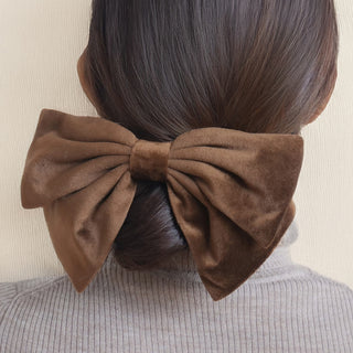 ビッグリボンベロアシュシュ