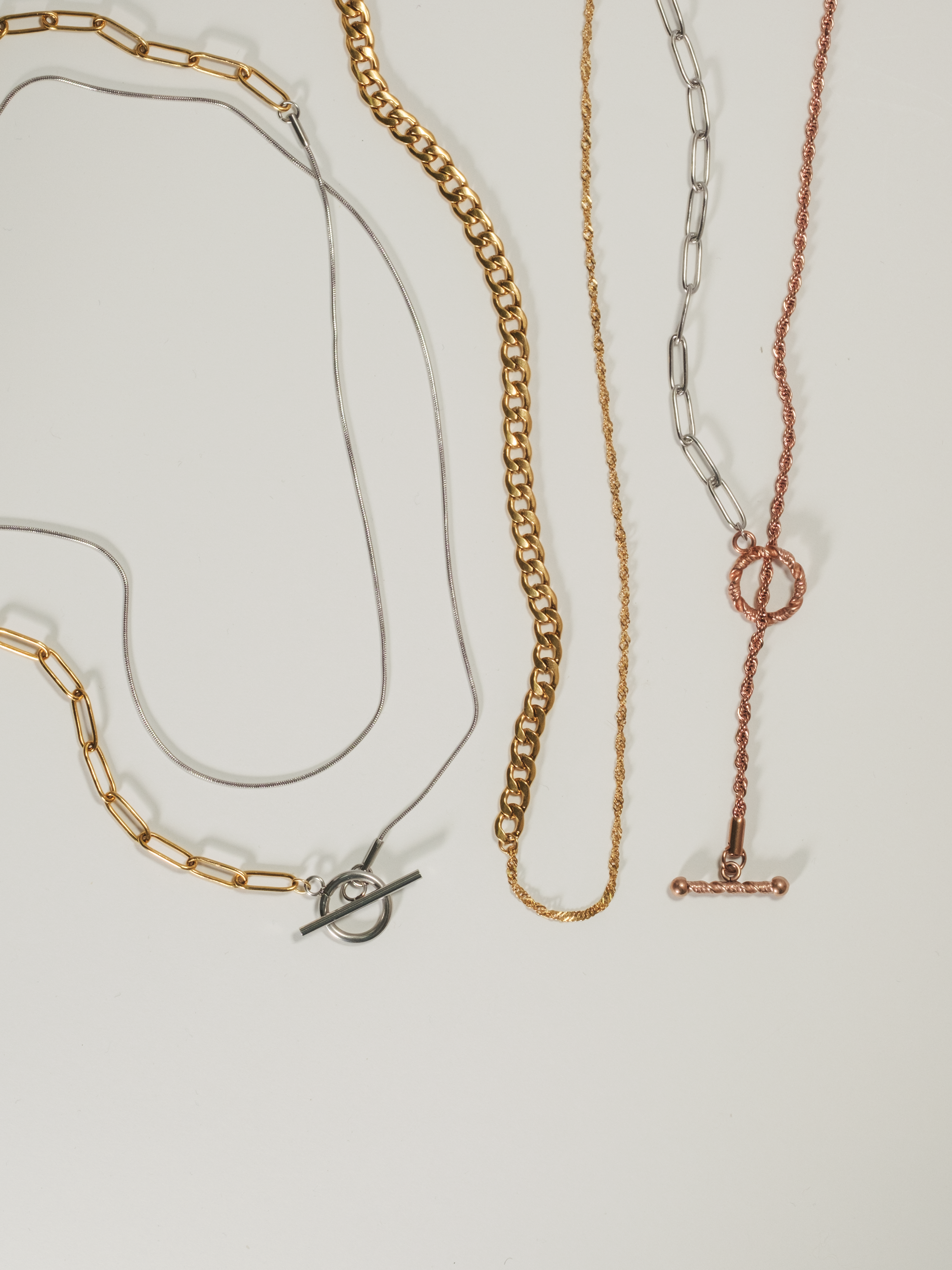 オーダーメイドミックスチェーンロングネックレス – Jewelry Museum オーダーメイドミックスチェーンロングネックレス – Jewelry Museum