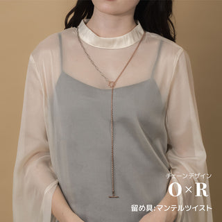 オーダーメイドミックスチェーンロングネックレス 8