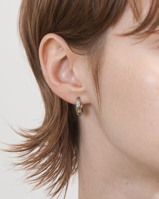 キャッチレス フープピアス サージカルステンレス