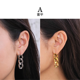 チェーンピアス 8