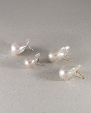 一点物 バロックパール ピアス 真珠ピアス 真珠 ピアス パールピアス パール ピアス 6