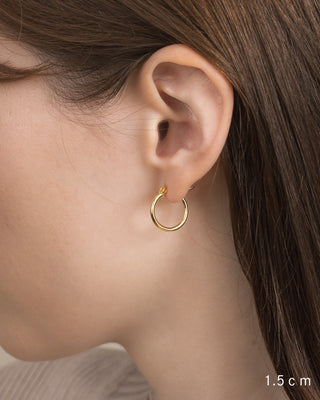 ピアス シルバー925 Silver925 フープ キャッチレス 8