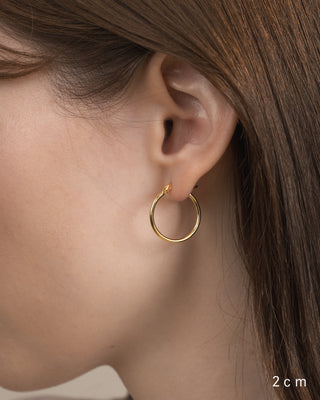 ピアス シルバー925 Silver925 フープ キャッチレス 9