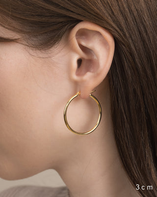 ピアス シルバー925 Silver925 フープ キャッチレス 10